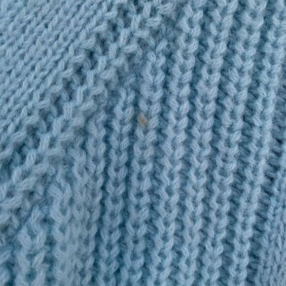 Vintage Boepple Women's Cardigan Sweater M Light Blue Knit - Picture 11 of 13